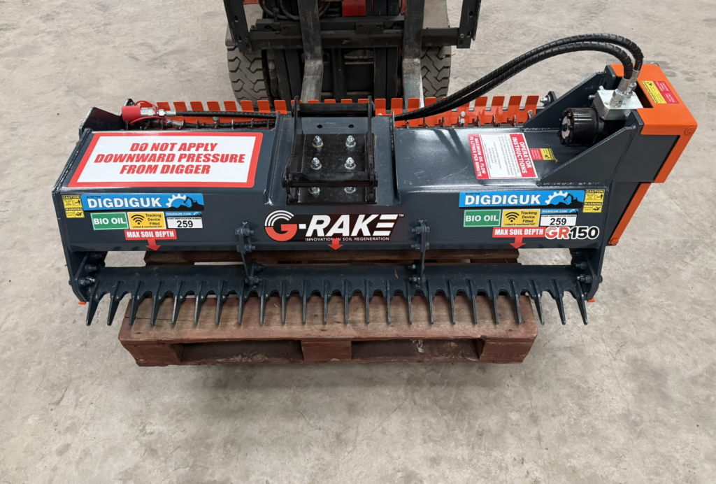 G RAKE ATTACHMENT HIRE